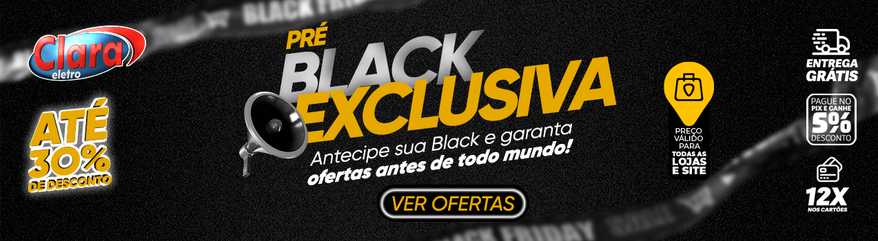 Pre Black Clara Eletro