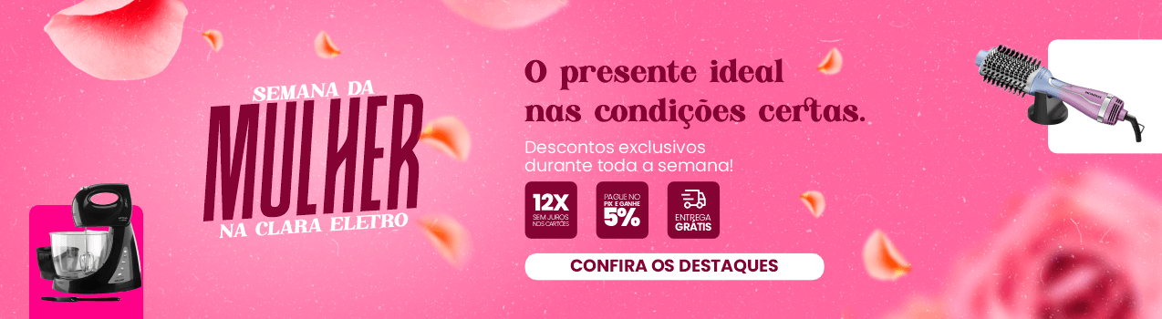Ofertas semana da mulher