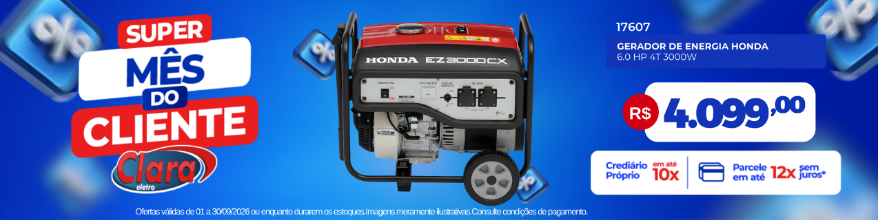 Gerador de enegia honda 6,0hp