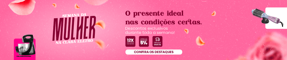 Ofertas semana da mulher