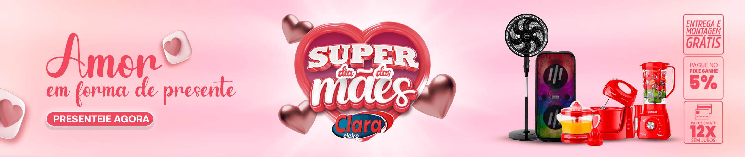 Ofertas dia das mães