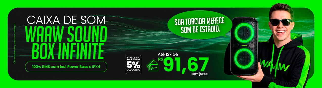 oferta caixa de som