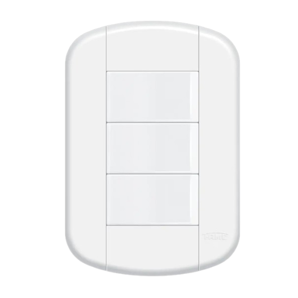 3 Interruptores Simples Fame Blanc Mais 16A Branco-ee2b22a2-f98e-4706-9c5c-3fc504c398a5