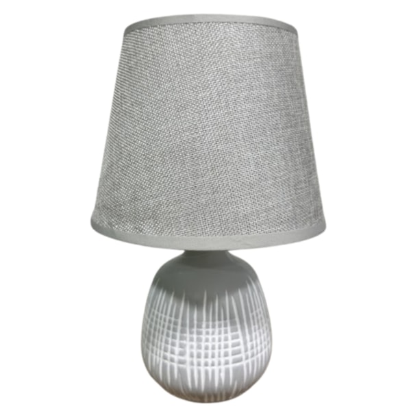 Abaju Mesa Decore 31cm Cinza-ab9c29e2-f3dd-4d7f-9126-720159f177ec