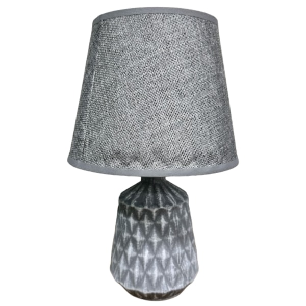 Abaju Mesa Decore 32,5cm Cinza-adab06eb-4233-4511-af0b-c1620a1f714a