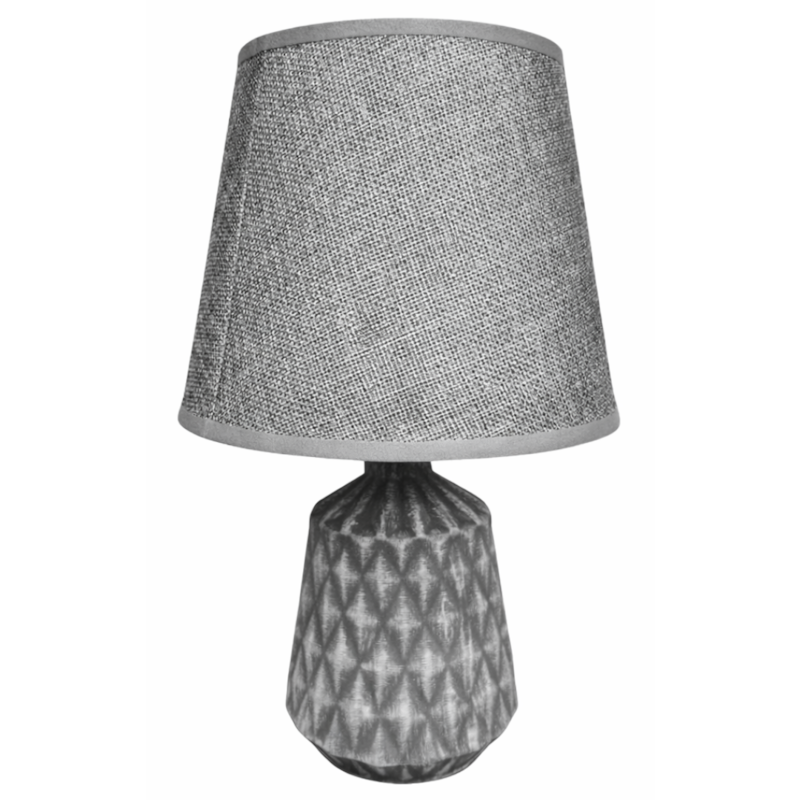 Abaju Mesa Decore 32,5cm Cinza-daa28084-9aca-48fc-8576-644bfe0e764b