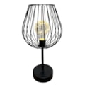 Abajur de Mesa LED Decore 15x15x30cm Preto – Iluminação Moderna e Funcional-44e65560-93b7-4cc4-9d4f-7ef0d3576fac