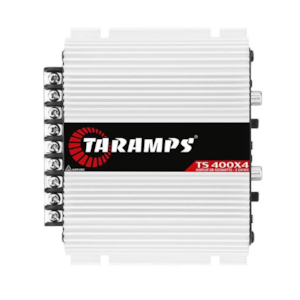 Amplificador de Potencia Taramps 400W RMS TS400X4 com Fio