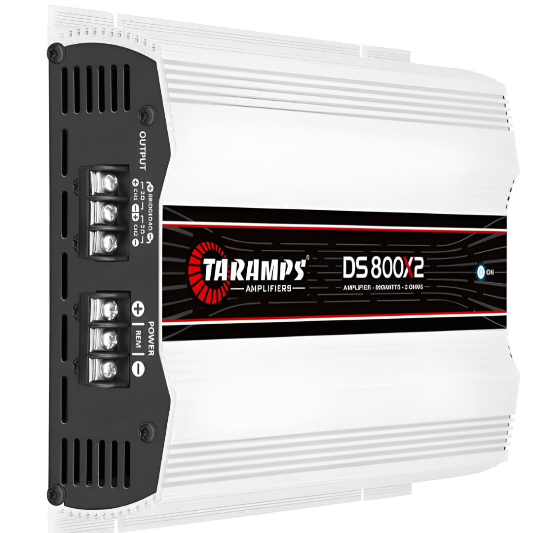 Amplificador de Potencia Taramps 800W 2 OHMS DS800X2 | Clara Eletro