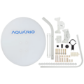 Antena Parabólica Aquário Offset 75cm para Banda KU + receptor digital-56abe1ca-e75b-44ff-9beb-c6a443280f52