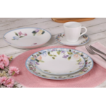 Aparelho de Jantar Tramontina Aura em Porcelana Decorada 20 Pecas