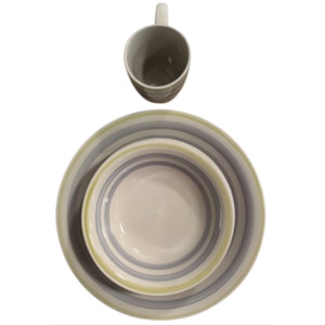 Aparelho Jantar Royal Line 16PCS Porcelana