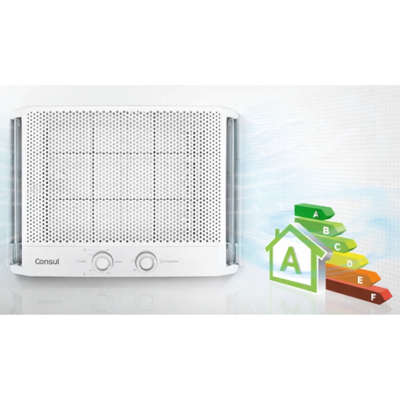 Ar-Condicionado de Janela Consul 7.500 BTUs Frio 127V Branco CCB07EBANA/CCB07FBANA-041020ab-1b23-46c8-8f1b-a58a2eb48028