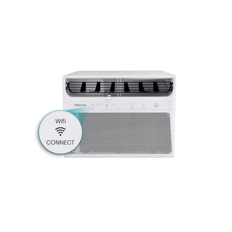 Ar-Condicionado Janela Hisense AW-08CWBRVGU01 Wi-Fi Controle Remoto 8.500 BTUs Frio - 110V