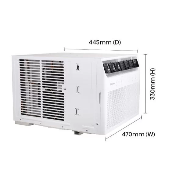 Ar-Condicionado Janela Hisense AW-10CWBRVGU01 Wi-Fi Controle Remoto 10.000 BTUs Frio - 110V-02acf114-8d33-4149-b1fb-c17615ce39be