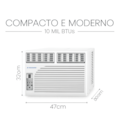 Ar Condicionado Janela Techfrio 10000BTUS TECH10KJ-2c1bebd4-20e0-4879-a5fe-9166b4b7f873