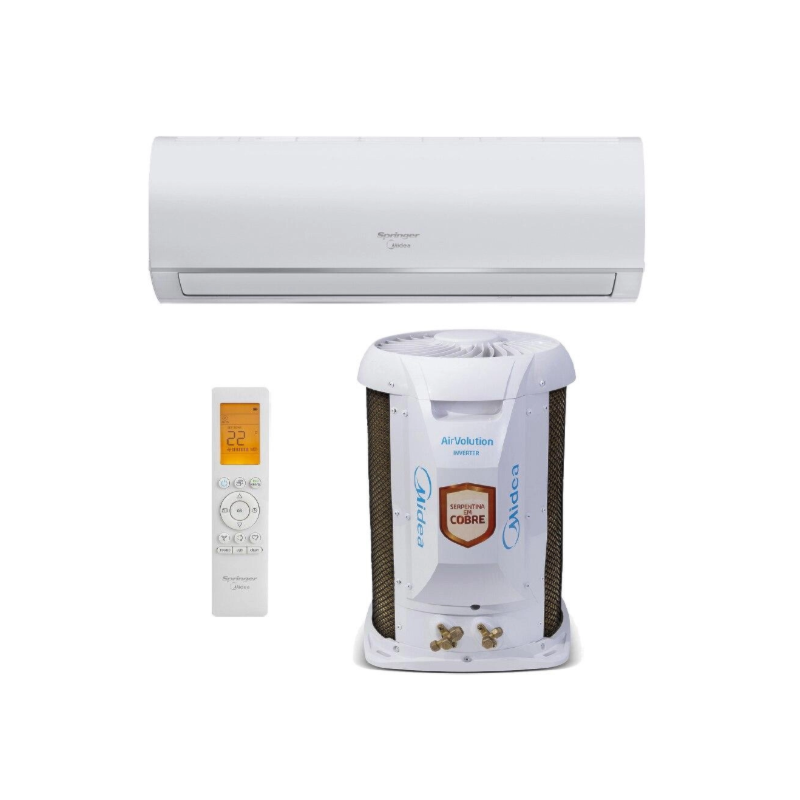 Ar Condicionado Springer Midea 18000 BTUS Split AirVolution 220V 38TFCI18S5/42AFFCI18S5