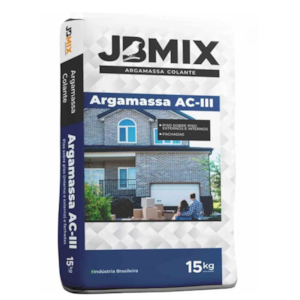 Argamassa JBMIX AC-III Piso Sobre Piso 15Kg