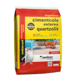 Argamassa Quartzolit AC2 20KG Cimentcola Externo Cinza