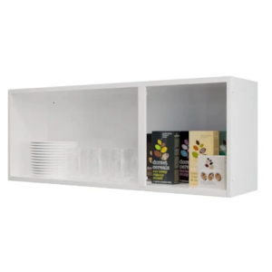 Armario Aereo Itatiaia Rose 3 Portas Branco ARM-105