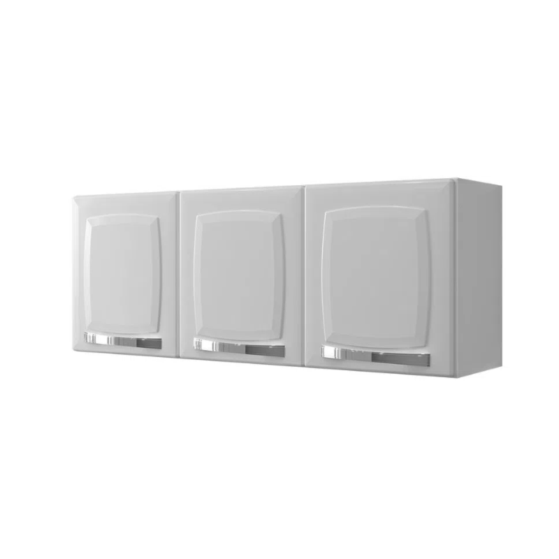 Armario Aereo Itatiaia Rose 3 Portas Branco ARM-105