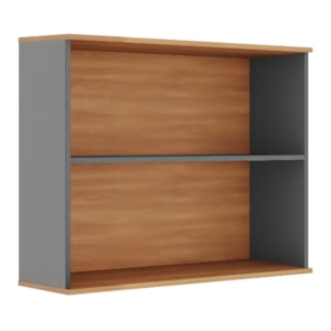 Armário Aéreo Telasul 800mm Cinza/Freijo