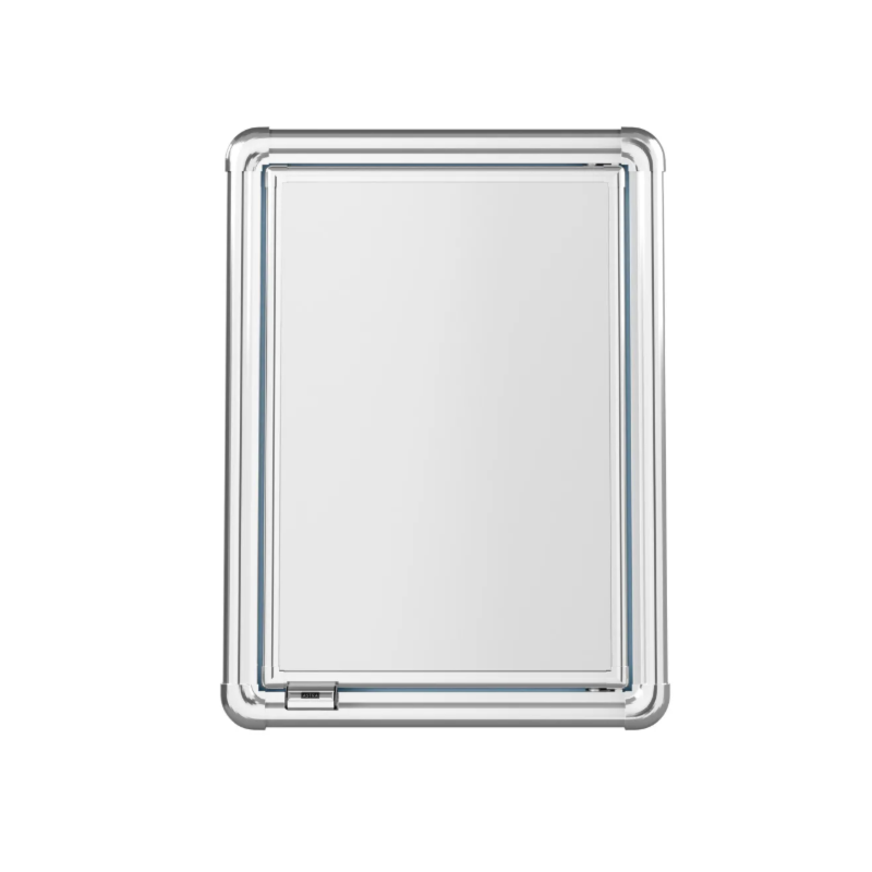 Armario Astra Plastico com Perfil de Aluminio com 1 Porta de Sobrepor 29X39X11,3