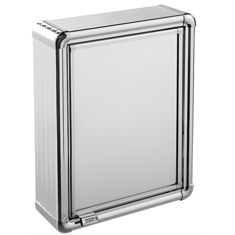 Armario de Plastico Astra com Perfil de Aluminio 1 Porta 29X39X11,3 de Sobrepor-b4b67eea-99db-494e-b226-1d9c9dd416f8