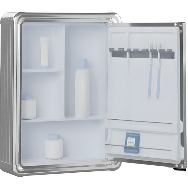 Armario de Plastico Astra com Perfil de Aluminio 1 Porta 29X39X11,3 de Sobrepor-f022c611-019c-42a0-a6ad-8b2c2ffb7683