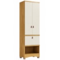 Armário Infantil Peroba Lilo Multifuncional 2 Portas 1 Gaveta Amêndoa e Off White 9375.100-9f91249e-9d79-4a22-bfcf-c7995c6991ca