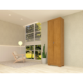 Armario Multiuso ACP Moveis Iris 2 Portas com Chave Cinamomo-2e7905c5-86aa-420f-b540-22a807110202