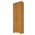 Armario Multiuso ACP Moveis Iris 2 Portas com Chave Cinamomo-cee2f462-34d8-492a-bca8-780a8751d34b
