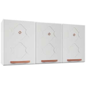 Armario Triplo Medio Telasul Mirage New 3 Portas Branco