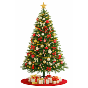 Arvore De Natal 210Cm 752 Galhos Verde Base De Mental 831-T001-25PROM-7