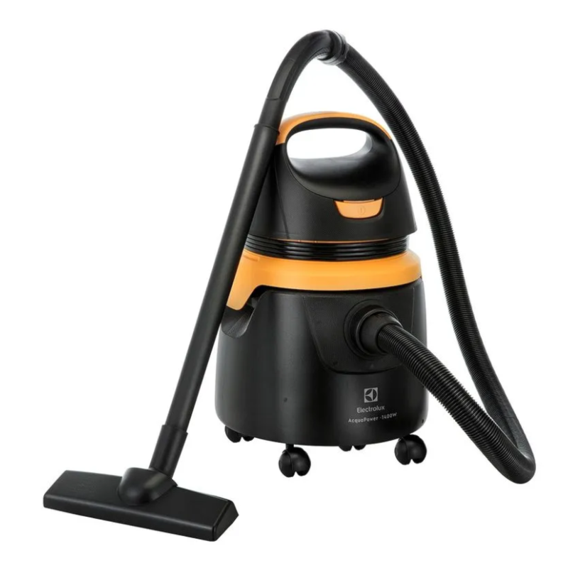 Aspirador de Po e Agua Electrolux Acqua Power 1400W 11L com Funcao Sopro 127V AQP20 Amarelo  