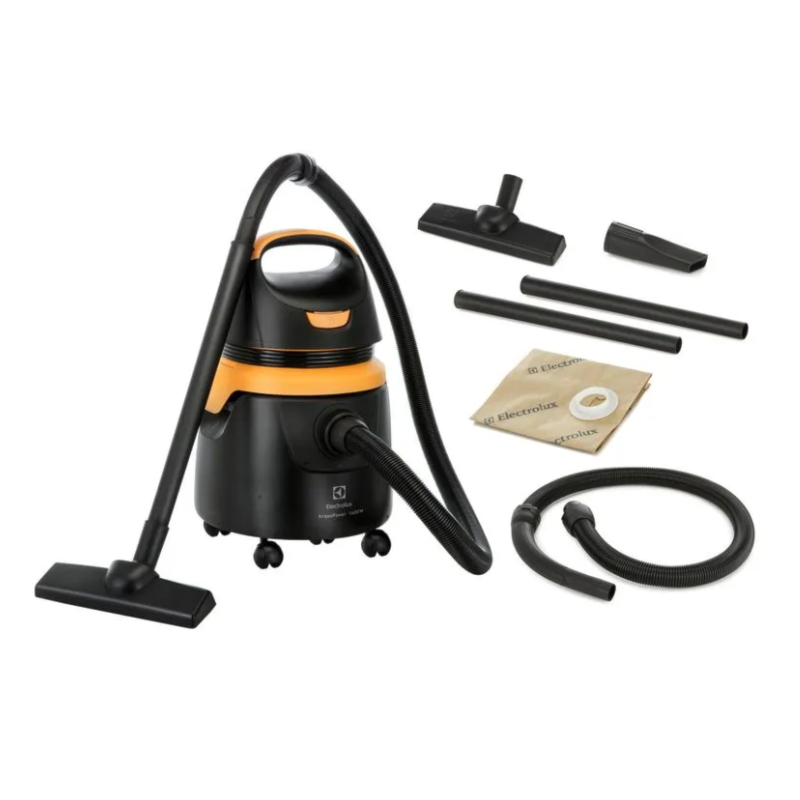 Aspirador de Po e Agua Electrolux Acqua Power 1400W 11L com Funcao Sopro 127V AQP20 Amarelo  