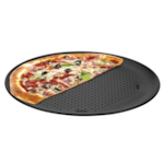 Assadeira para Pizza 33cm Rochedo Gourmet Revestida