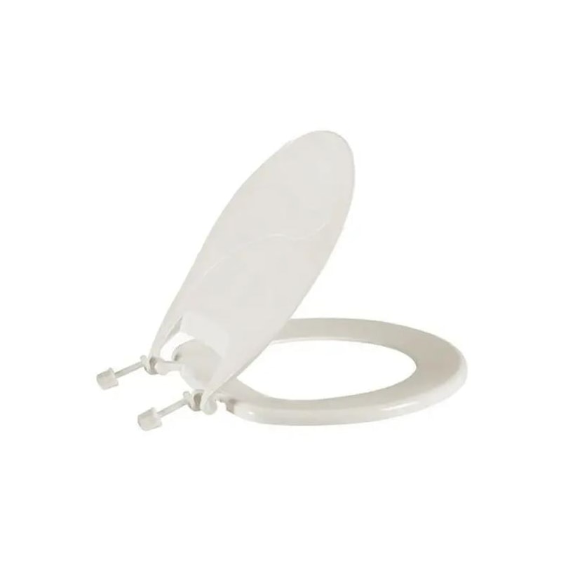 Assento Astra Sanitário Popular Oval Branco