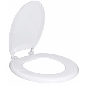Assento Astra Sanitário Popular Oval Branco