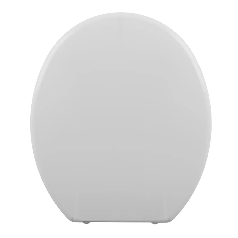 Assento Sanitario Astra Almofadado Oval Branco