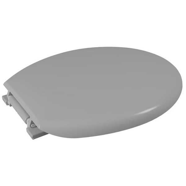 Assento Sanitario Astra Almofadado Oval Cinza -5a4df70d-7a83-4cc6-aeb0-766bd65b623f