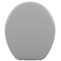 Assento Sanitario Astra Almofadado Oval Cinza-0b00eb8e-501a-4b94-83f3-075746f9d000