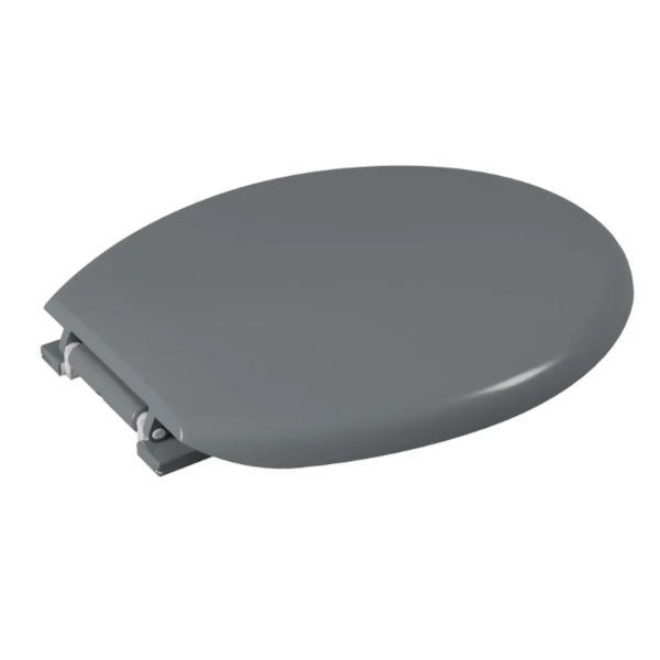 Assento Sanitario Astra Almofadado Oval Cinza -5f854bb9-2b67-49c7-b21c-0bd0a0e5e812
