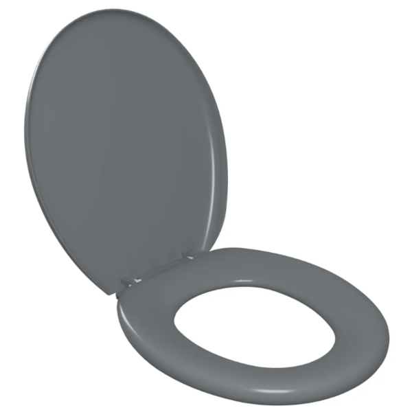 Assento Sanitario Astra Almofadado Oval Cinza -50c4787c-e593-4afa-9fcd-656bd987ecee