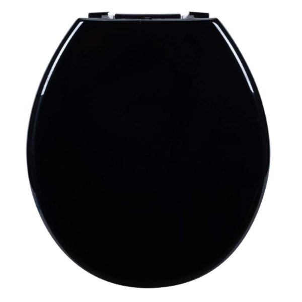 Assento Sanitario Astra Almofadado Oval Preto-42e6348f-a26d-4724-bdf5-75f19fae8b40