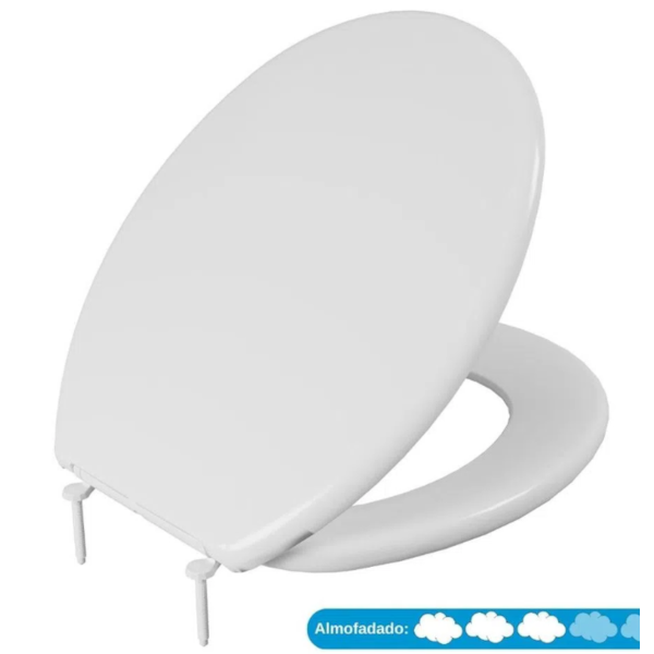 Assento Sanitario Astra Almofadado Slim Branco-676e0cfa-1821-45b9-a066-65360de2f5d8