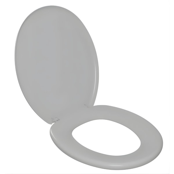 Assento Sanitario Astra Soft Oval Cinza-602d001e-cda3-4055-b6d6-394d3bc3b38d