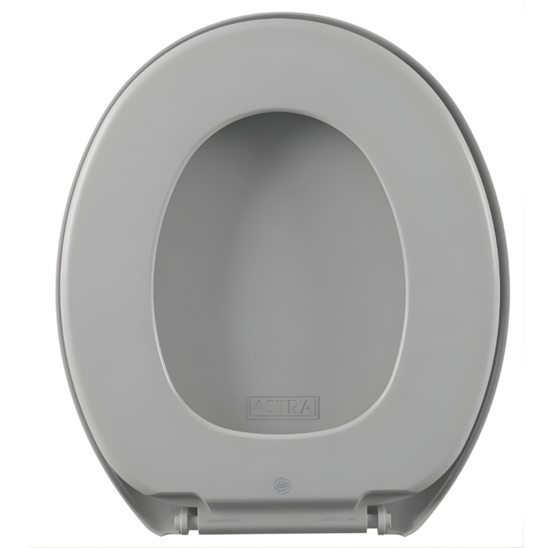 Assento Sanitario Astra Soft Oval Cinza-0817864b-cc17-4e7a-8dc9-51ea4fa90080