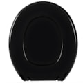 Assento Sanitario Astra Soft Oval Preto-28362798-a79a-4749-9fab-abc119e5e63e