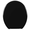 Assento Sanitario Astra Soft Oval Preto-bc4ed67a-c91d-48df-a60b-08ea6fba0423